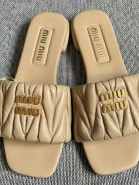 Miu Miu Slide Sandals